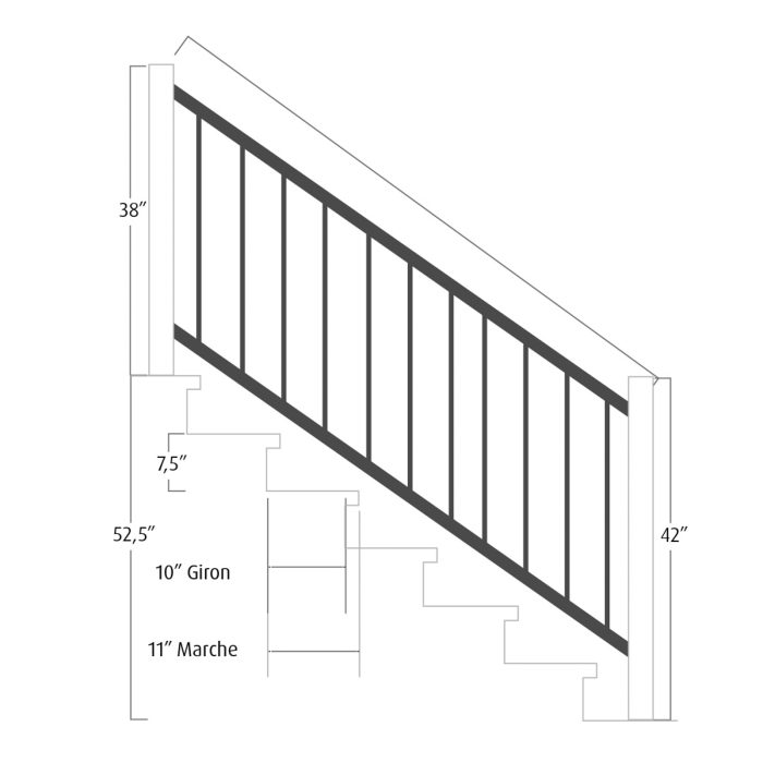 Descente en aluminium – Image 2